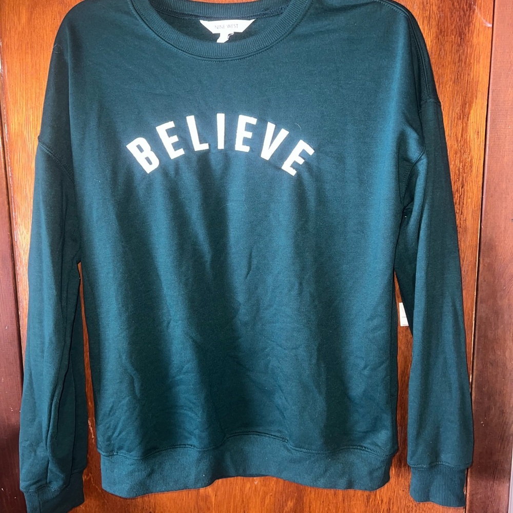 Green sweater